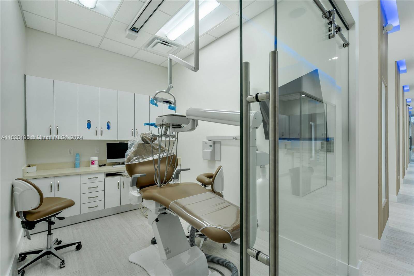 The practice operates out of a 2, 048 sq.