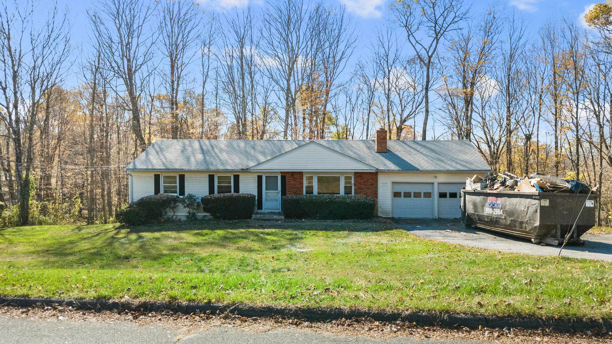 A single family home close to town with spacious bedrooms and living space.