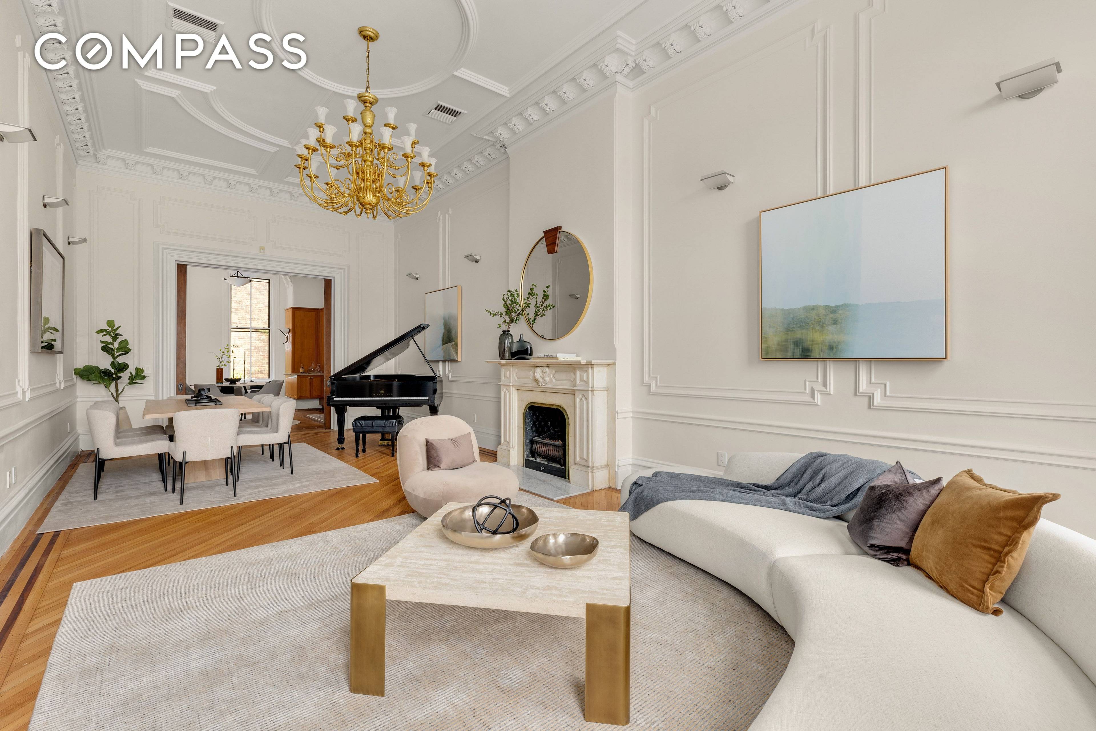 Welcome to 75 Columbia Heights, a rare and extraordinary 25 foot wide, two family brownstone spanning over 6, 000 square feet of interior living space, including a spacious two bedroom ...