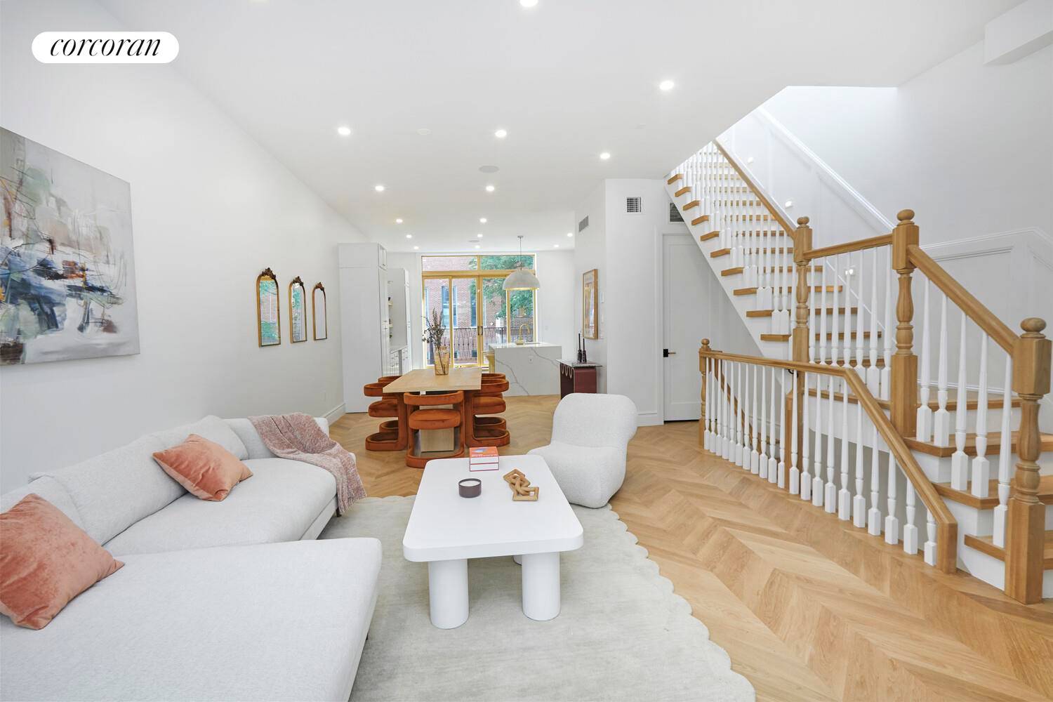 Welcome to 1002 Sterling Place, a meticulously renovated, semi detached landmarked brownstone nestled on one of Brooklyn's most picturesque tree lined blocks.