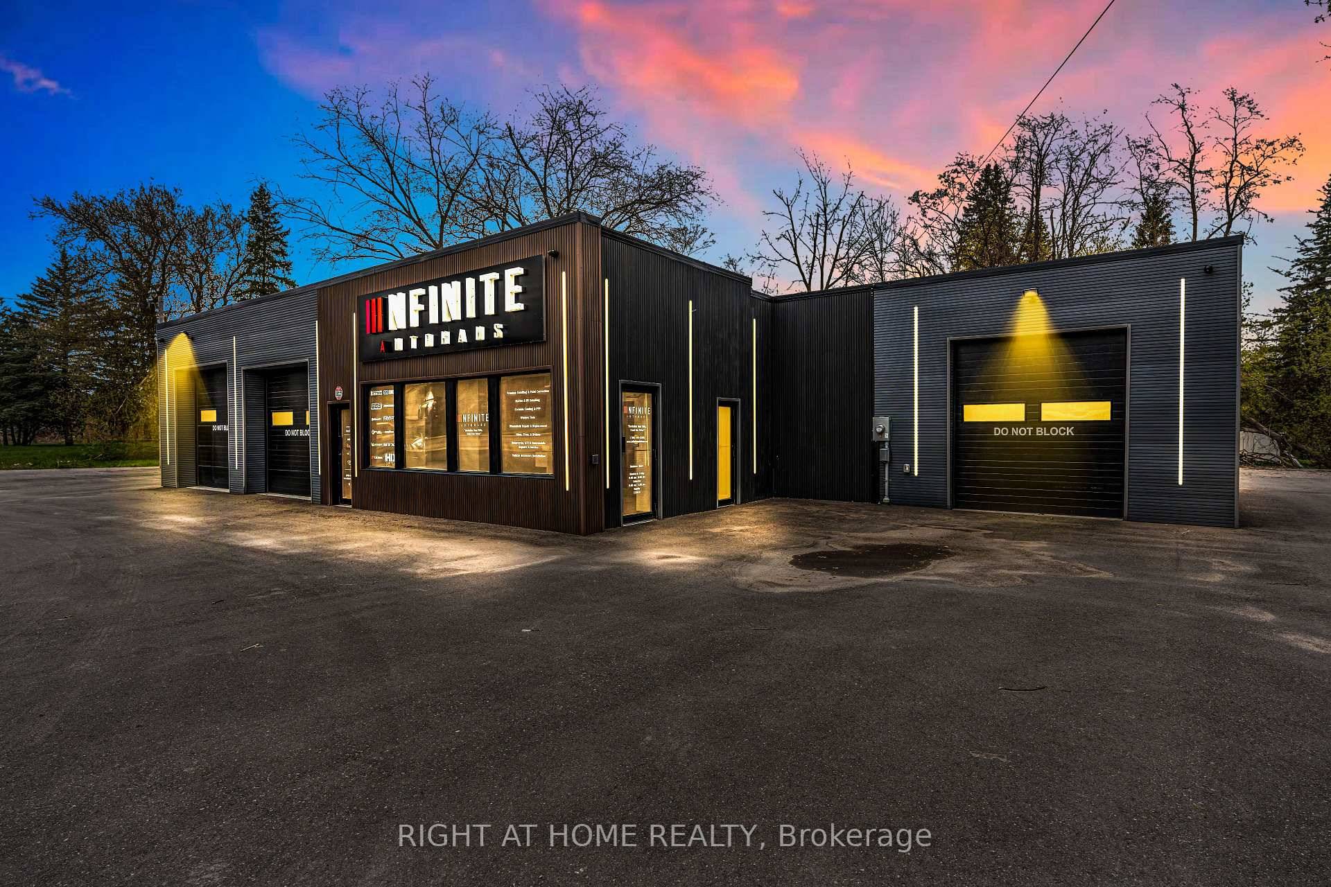 An extraordinary opportunity to own a fully renovated, high visibility commercial property on the bustling Highway 26 corridor in Stayner.