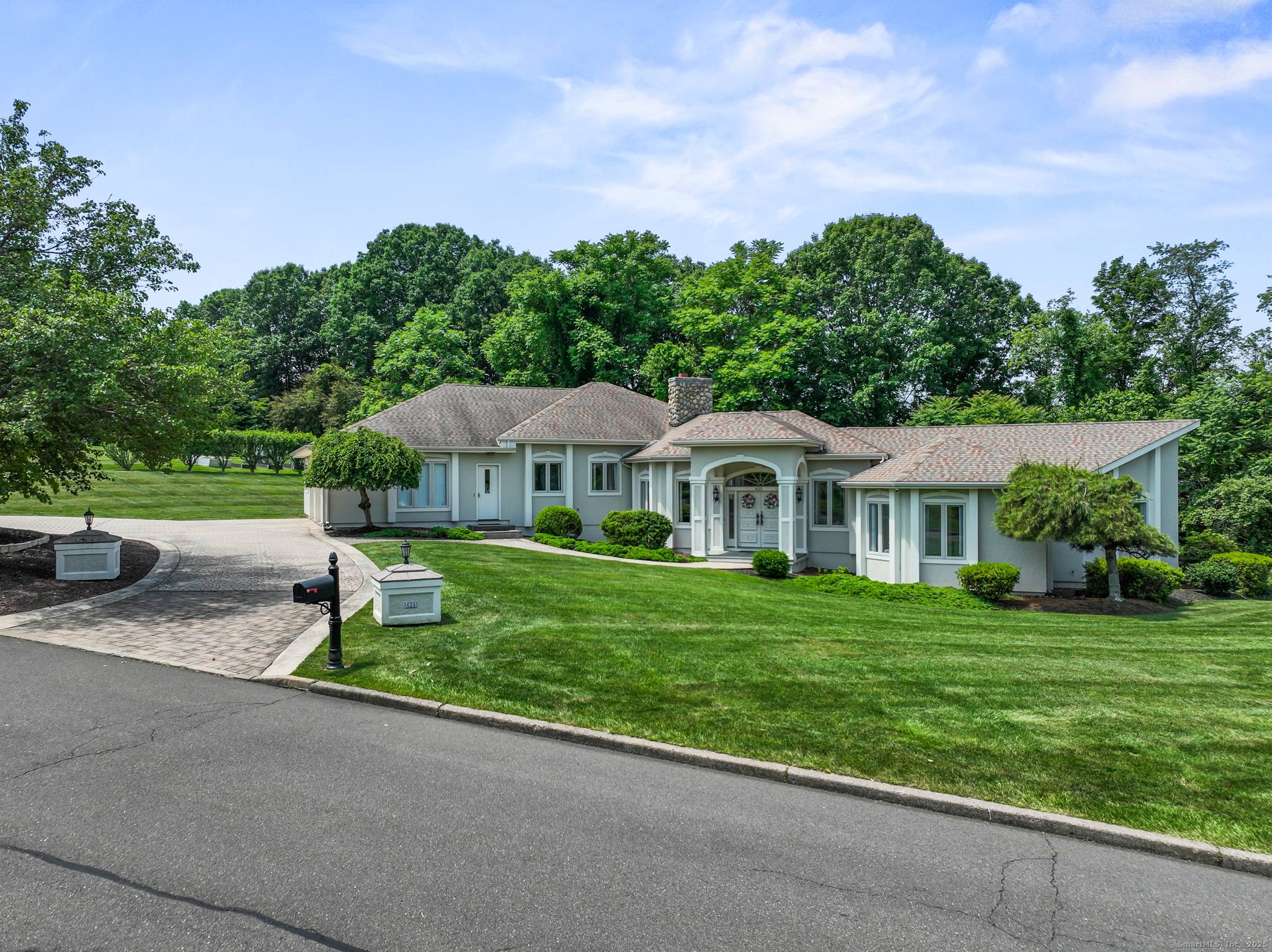 This immaculate 3 bedroom, 2 bath split level ranch sits on a well manicured 1.