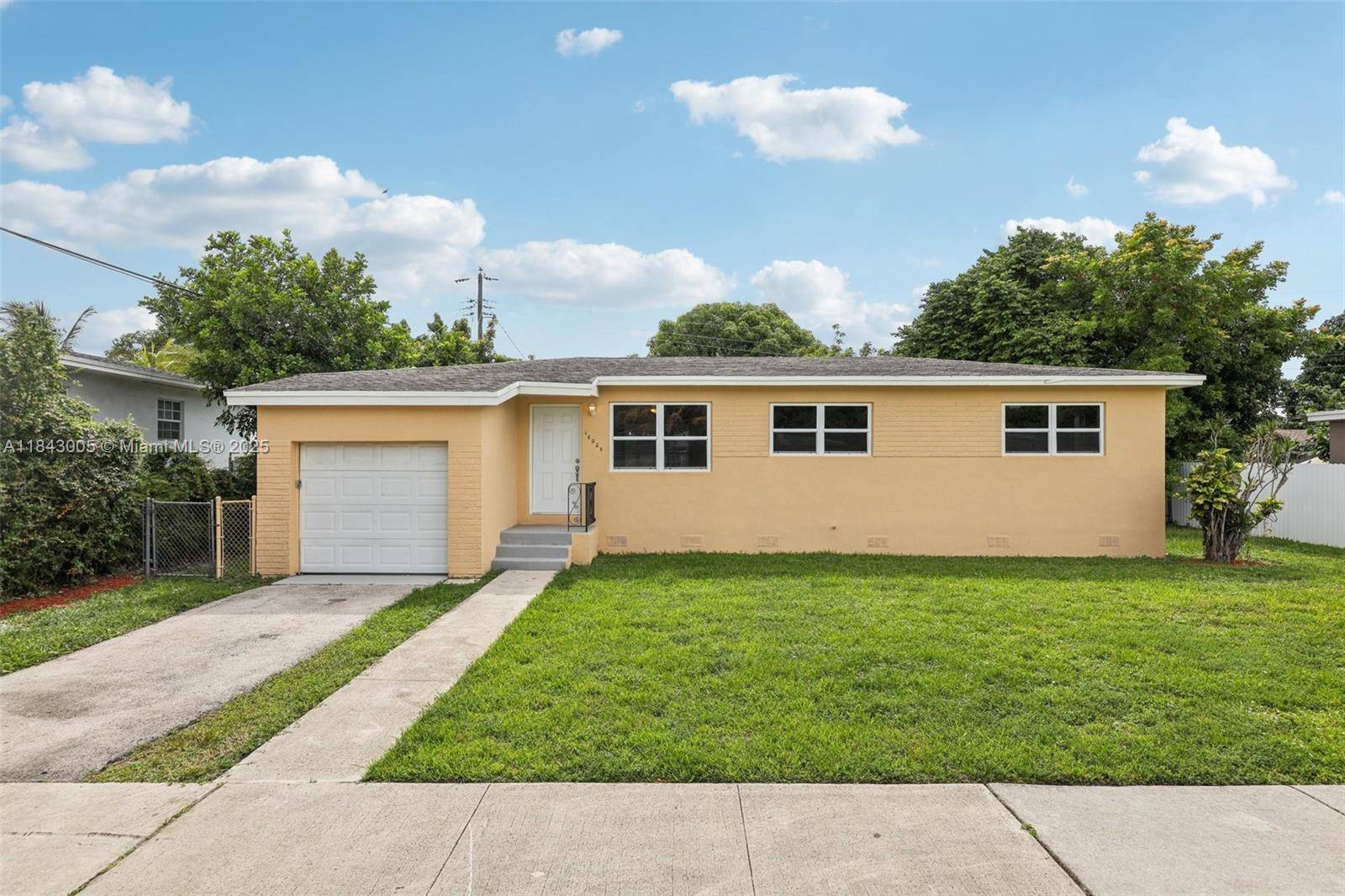 Tucked in a desirable Miami neighborhood, this 3 bed, 2 bath home offers 1, 515 sq ft of stylish comfort.