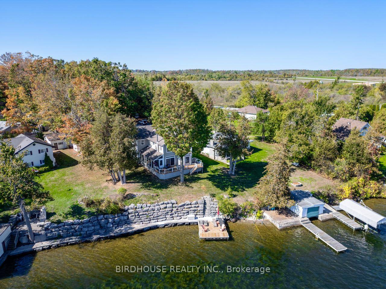 Custom Built Home On Sturgeon Lake, A Truly Unique Waterfront Property On The Western Shore Of Sturgeon Lake.