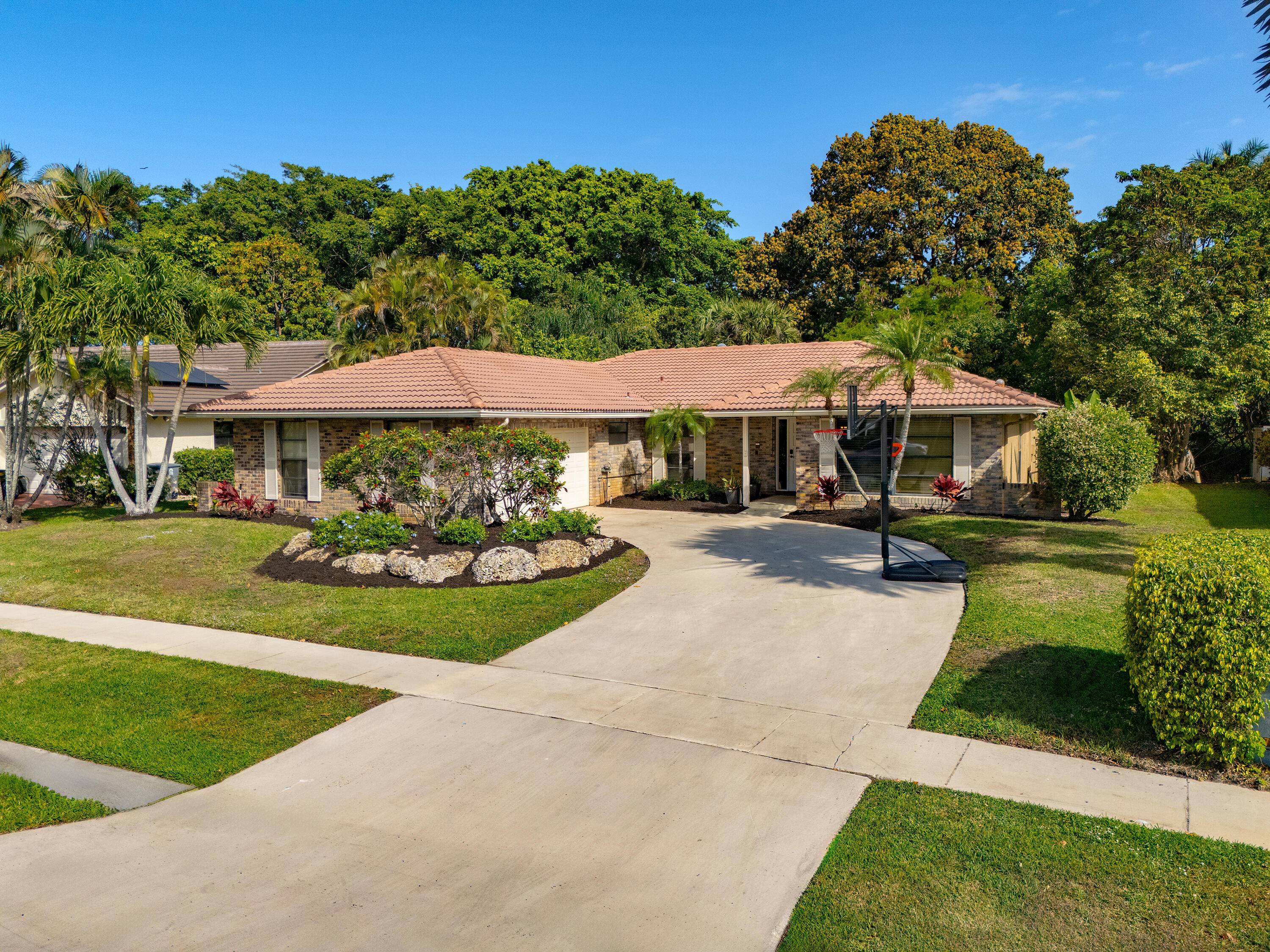 Welcome to 10264 Crosswind Road, a beautiful 3 bedroom, 2 bathroom single family pool home situated on a private 0.