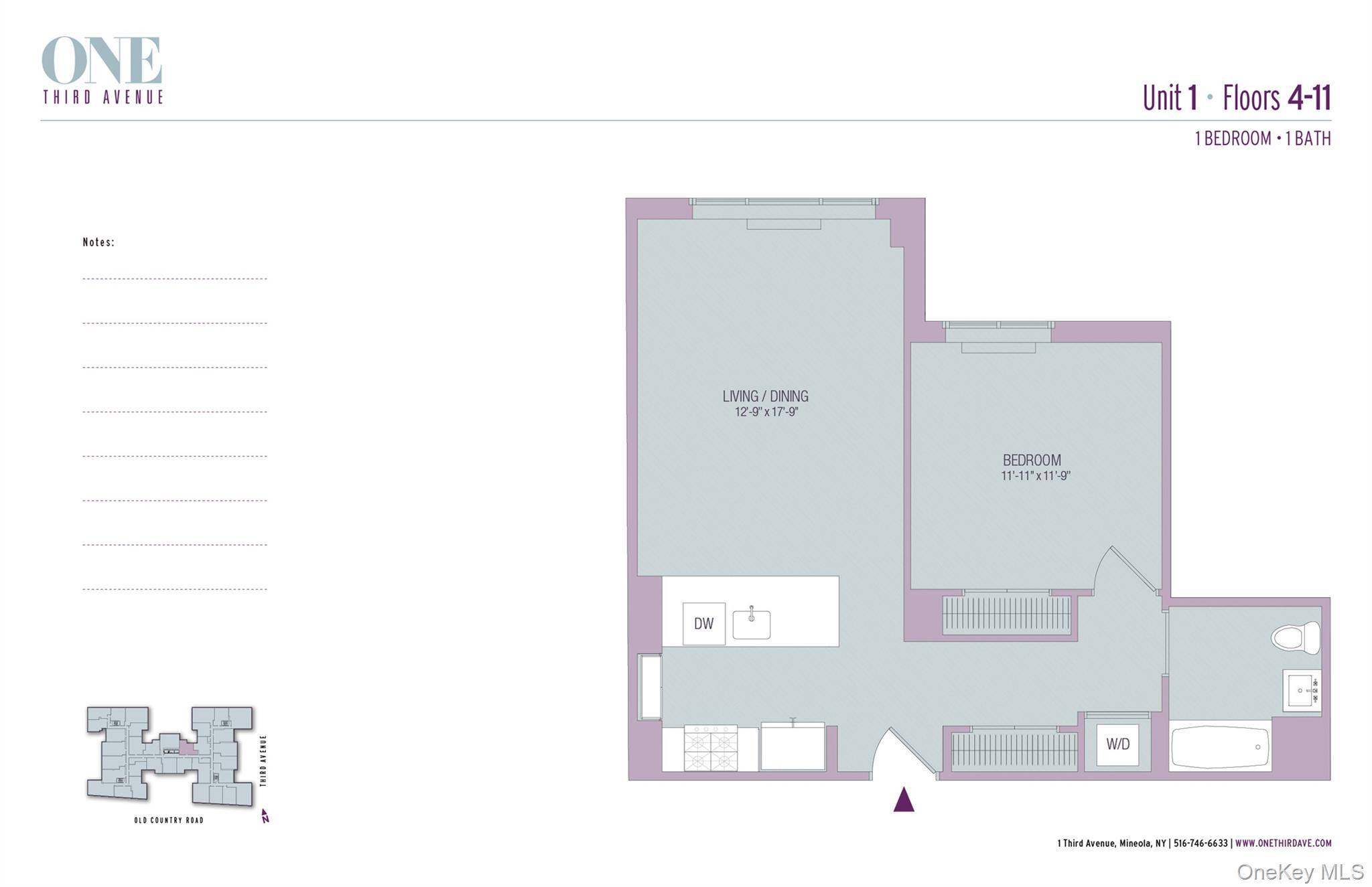 New ! Modern Luxury High Rise Doorman Building In Mineola.