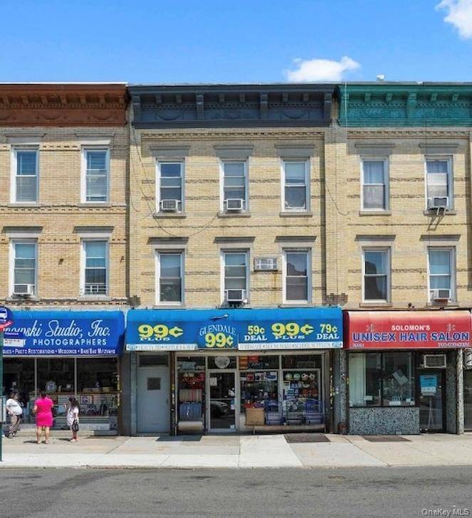 A prime commercial mixed use property on Myrtle Avenue in Glendale, Queens offers an excellent investment opportunity with strong potential for steady cash flow and long term appreciation.