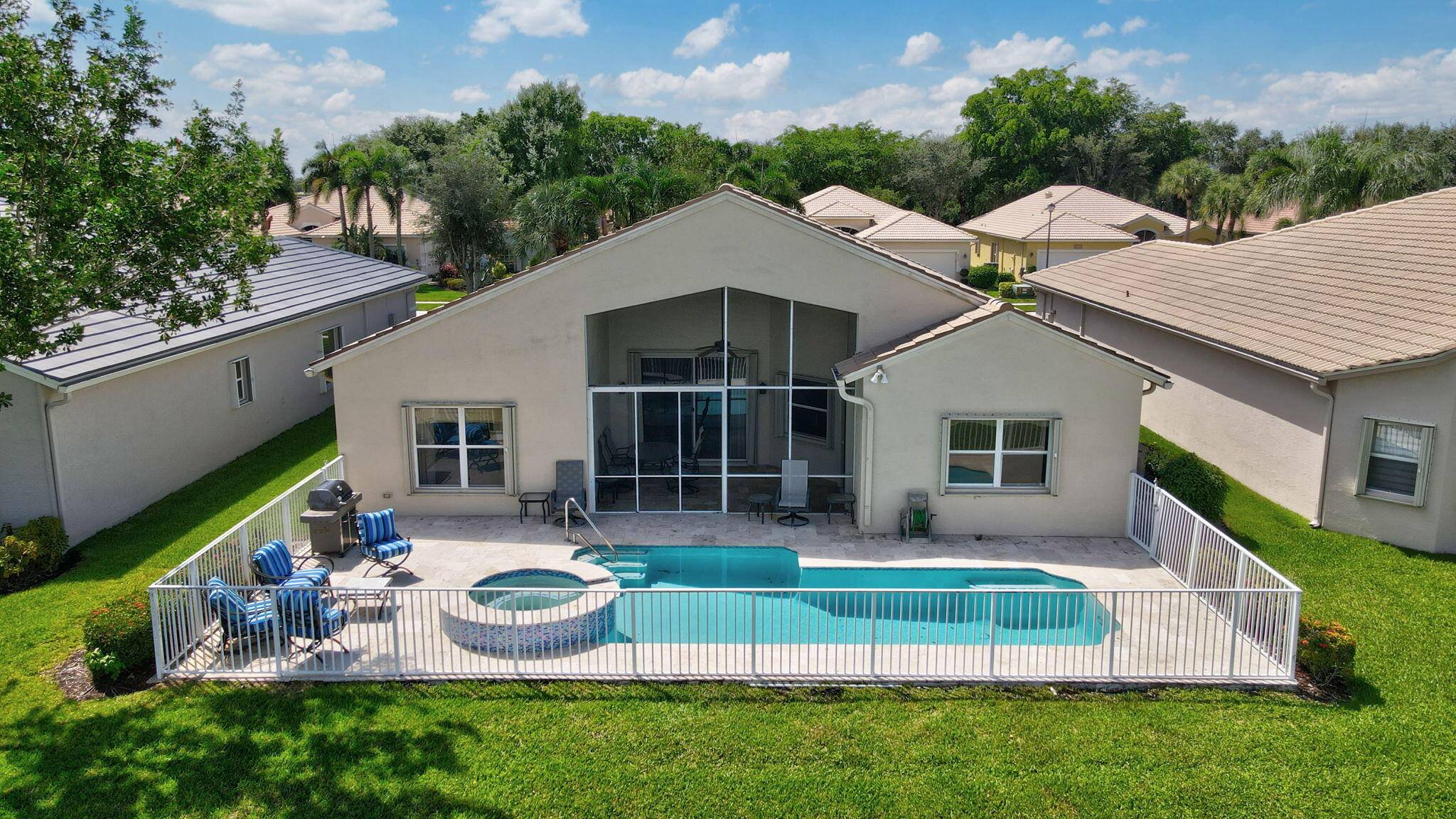 WOW, Rarely available and Thee only pool home for sale currently in the community.