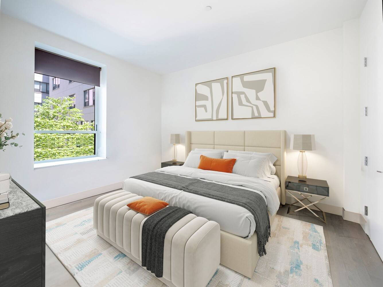 Rare Courtyard Facing Duplex with Full Size Lower Level Windows amp ; Two Entrances Welcome to TH210 at Nine52 a truly unique duplex condo offering over 1, 000 square feet ...