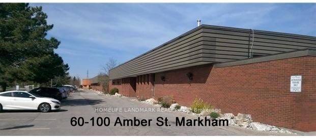Industrial Space With Drive In Shipping Door In High Demand Central Markham Area.