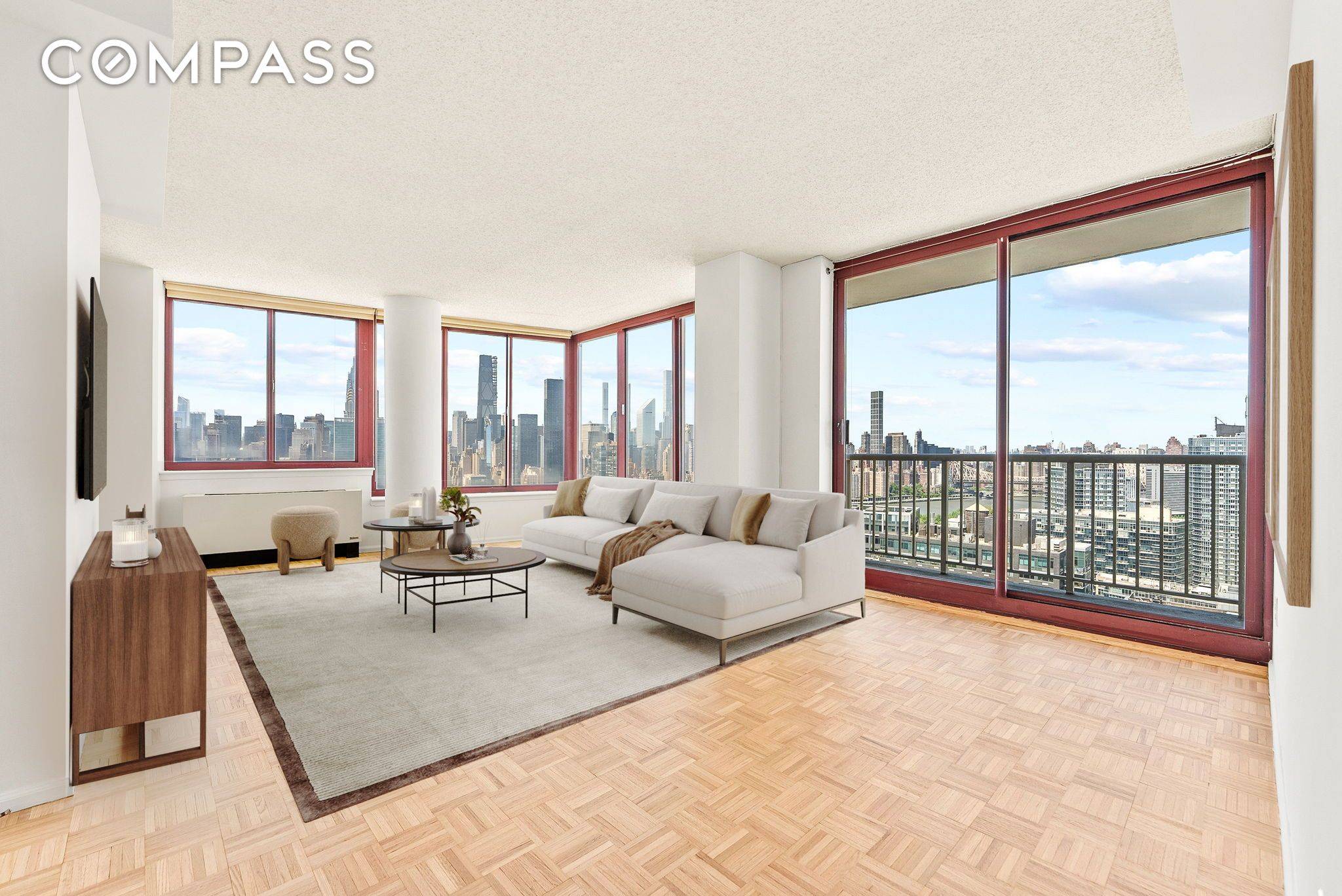 Welcome to apartment PH2B, an exquisite residence located on the 41st floor in the desirable Hunters Point neighborhood of Long Island City, Queens, NY.