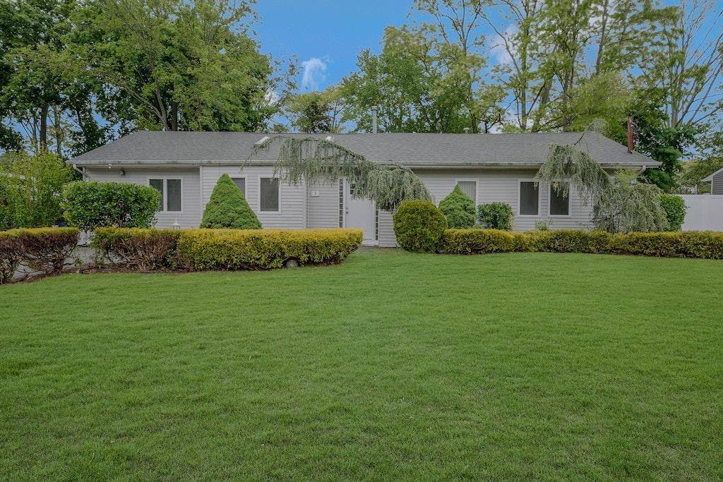 Discover this charming 4 bedroom, 2 bath residence boasting a large living room and eat in kitchen with vaulted ceilings and skylight, cozy sunken family room with fireplace, and a ...