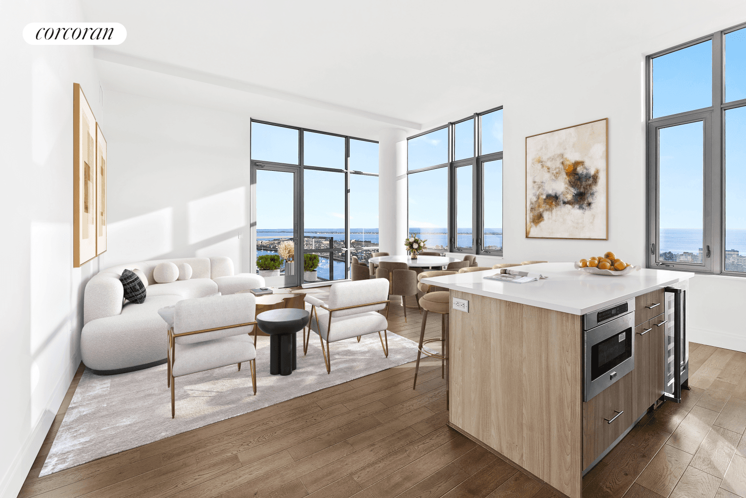 Located on the 29th floor of the beautifully designed One Brooklyn Bay Condominiums, you'll love the views and space Residence PH29C has to offer.