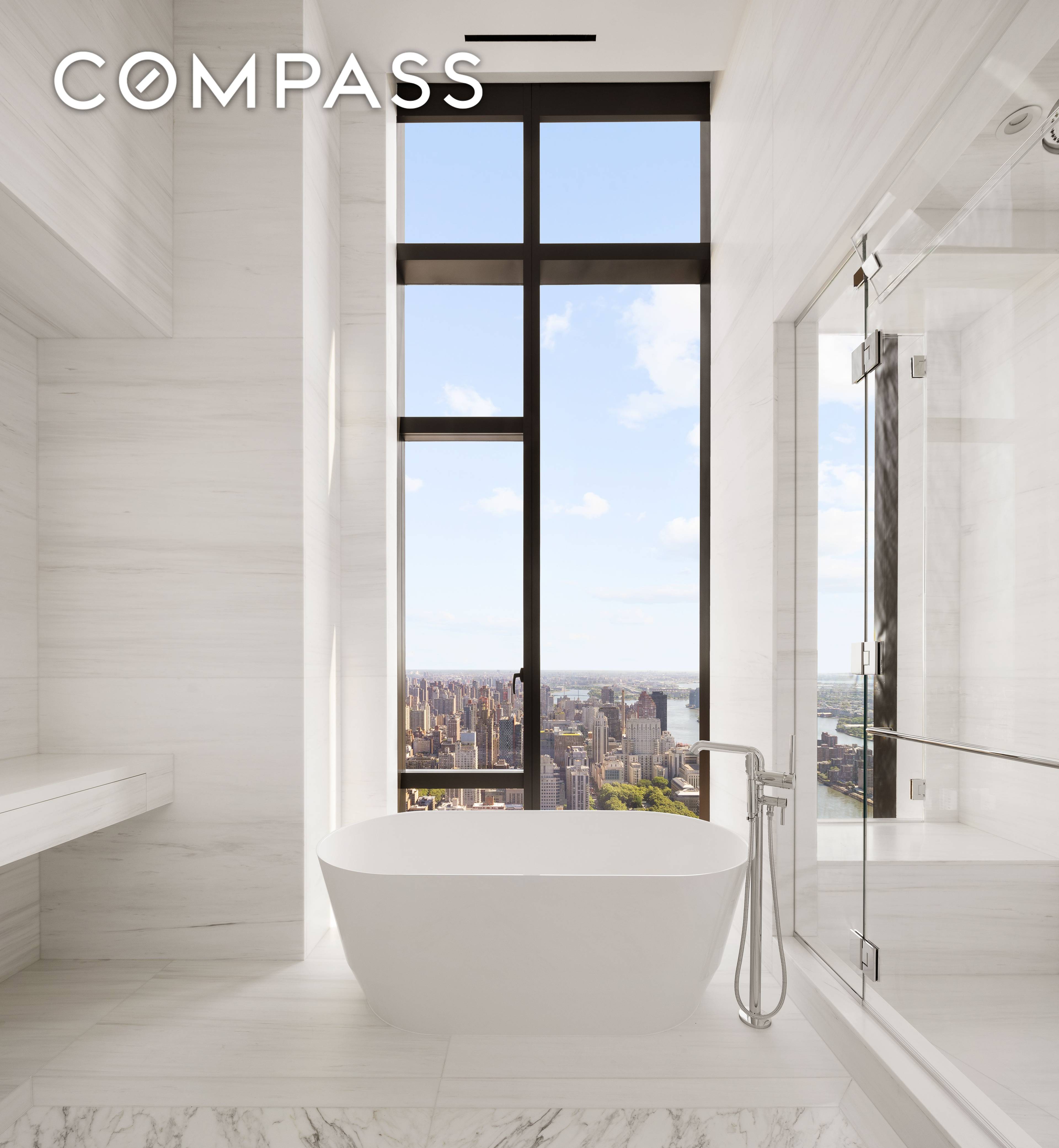 Commanding an entire floor, Penthouse 72 at Sutton Tower offers a truly breathtaking vantage point with uninterrupted 360 degree views of New York City s skyline, rivers, and iconic landmarks.