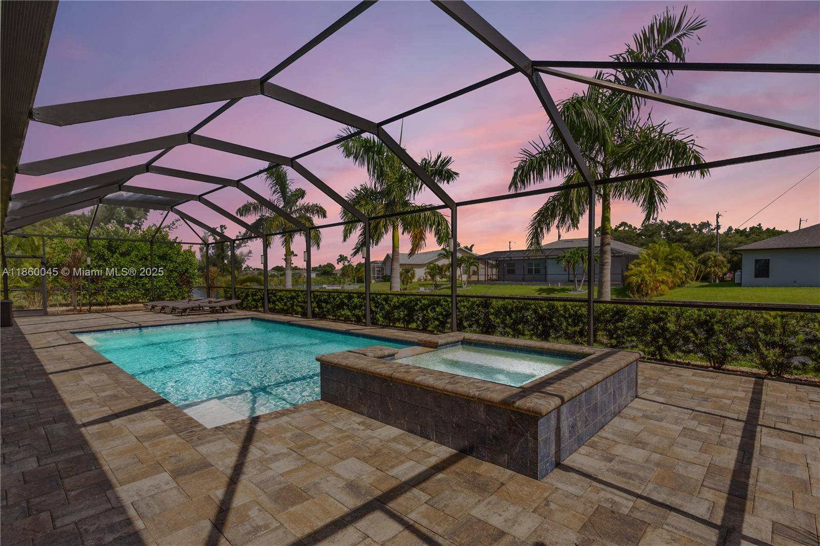 Stunning Cape Coral home that withstood hurricanes Ian, Helene amp ; Milton with no damage, showcasing true quality amp ; resilience !
