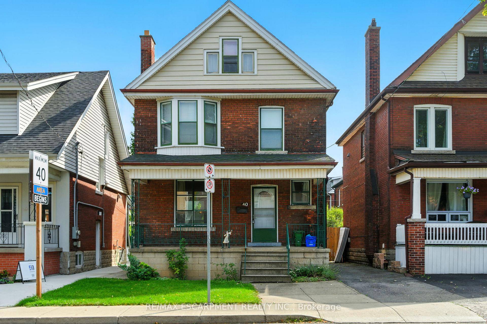 This 2 story brick charmer is filled with character and history, offering a rare combination of space, style and location.