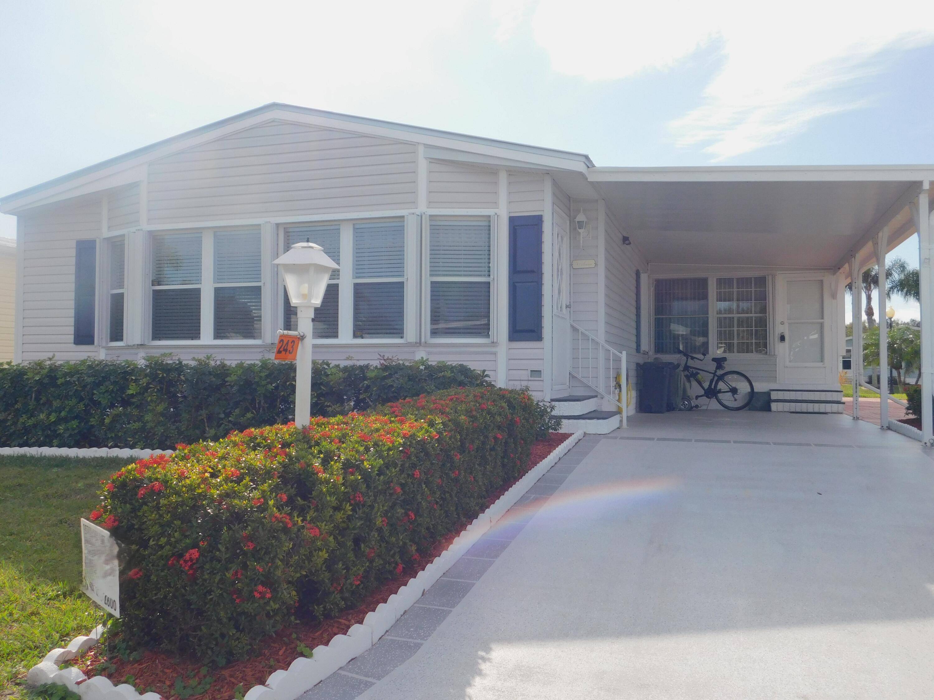 Conveniently located in 55 Community just off of US HWY 1.