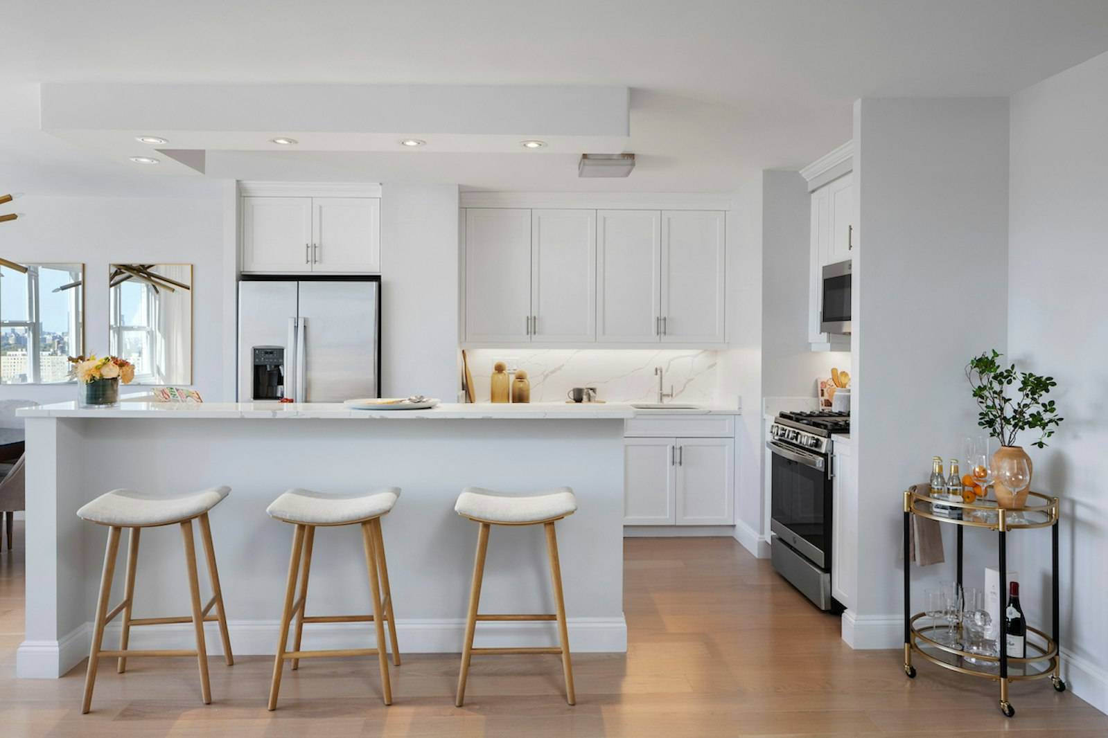 Welcome to this sun drenched, oversized 1 bedroom residence at 155 West 68th Street.