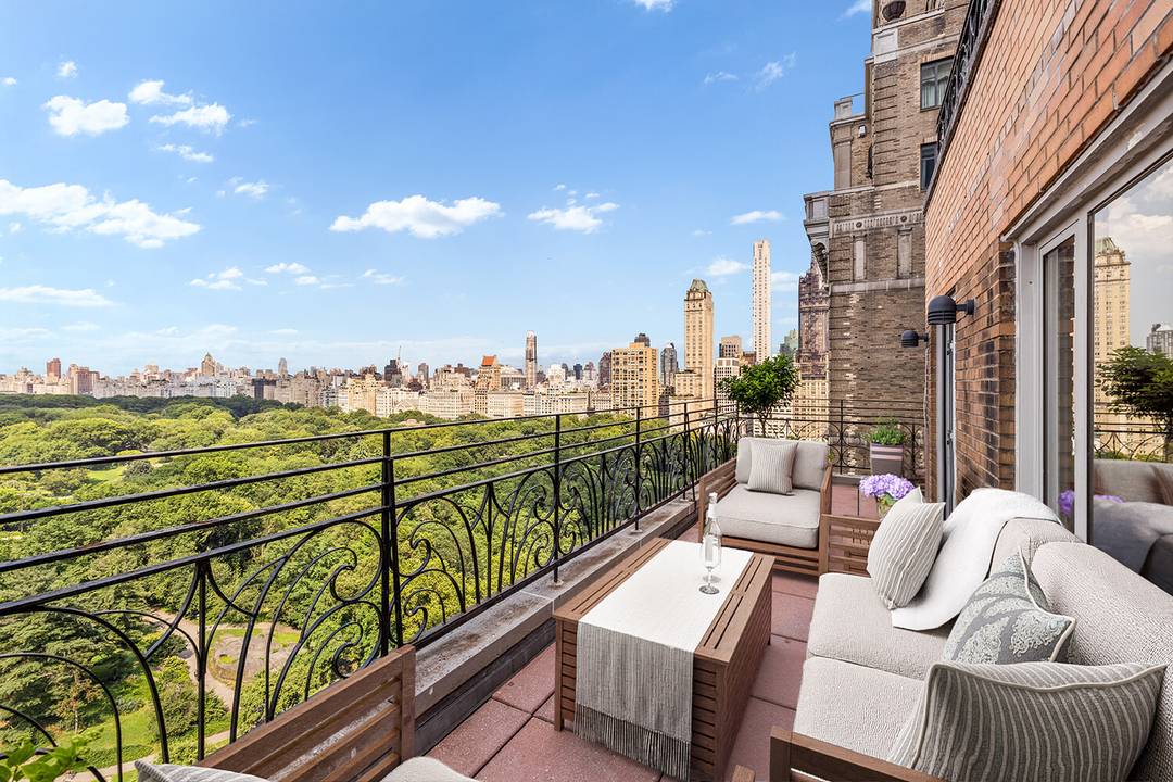 Penthouse East West One of a Kind Central Park Penthouse with Wraparound Terrace A truly rare offering, Penthouse East West at 120 Central Park South is an extraordinary, approximately 1, ...