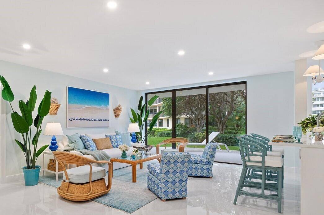 NEW PRICE ! Waterfront condominium with beautiful Intracoastal and sunset views.