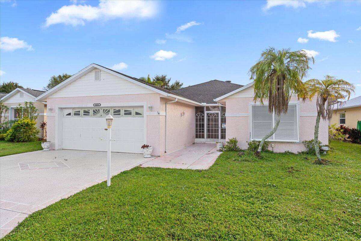 3 Bedroom 2 Bath home is in the lovely 55 community of Spanish Lakes Fairways.
