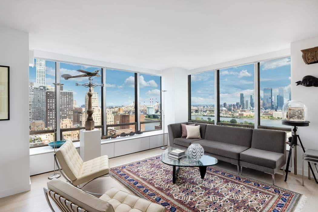Residence 25B A Masterpiece in the Sky at 860 United Nations Plaza.