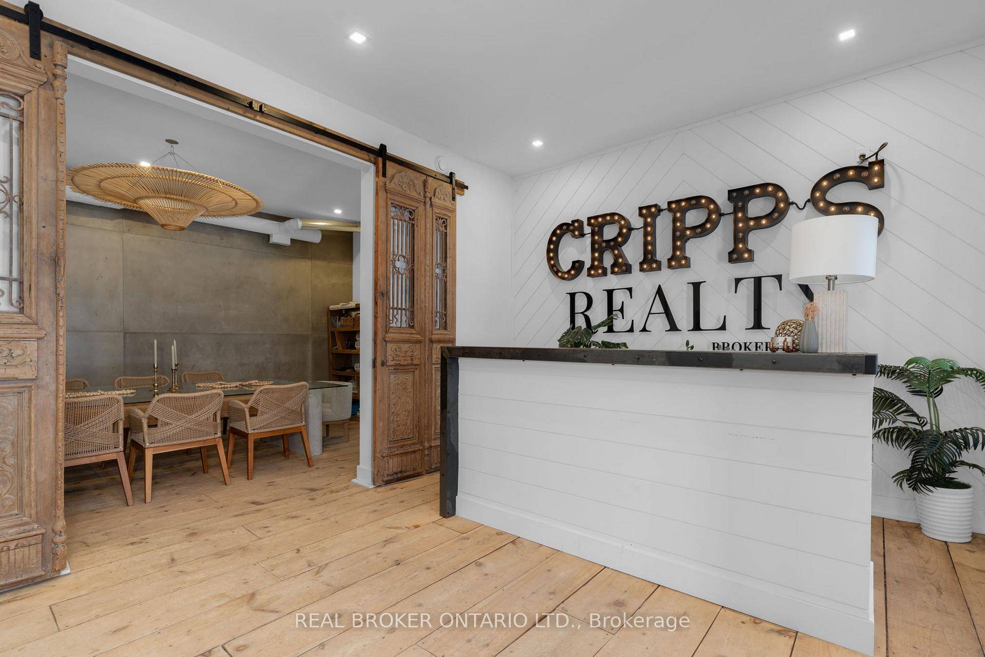 One of a kind mixed property with retail office space plus two completely separate apartments, each with their own main floor laundry.