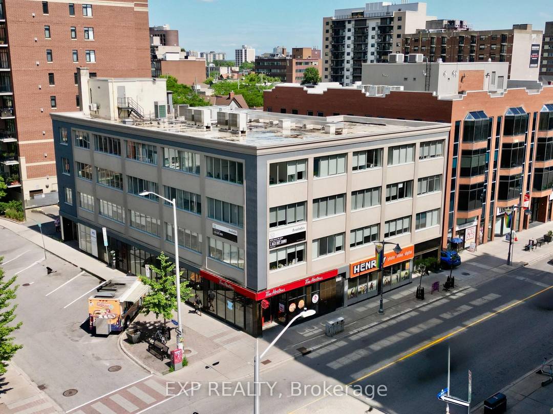 This four storey mixed use building offers a rare opportunity to own your place of business in one of Ottawa's most walkable neighbourhoods.