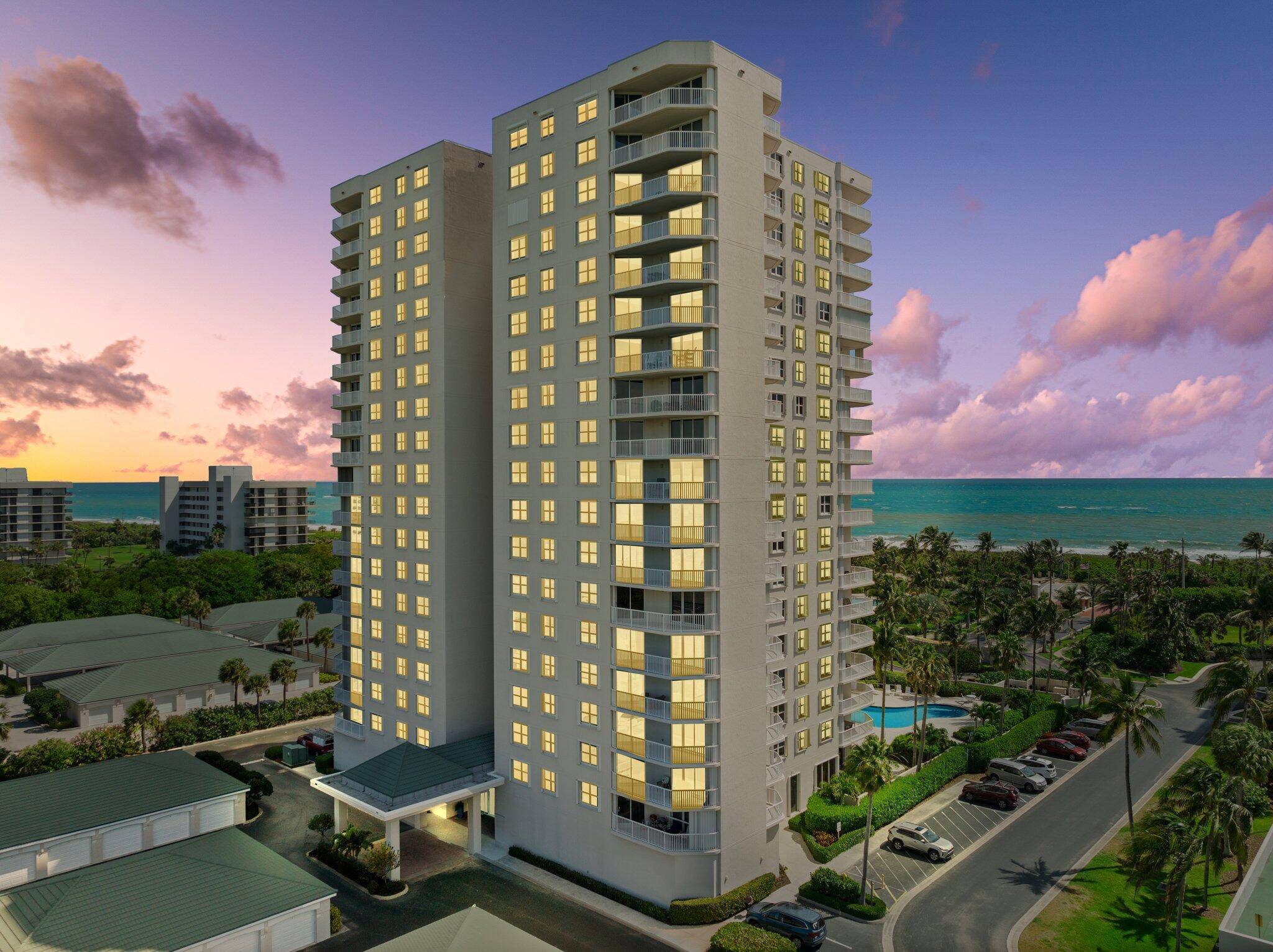 This amazing River Ocean view corner unit with 2 balconies for your enjoyment is waiting for you !