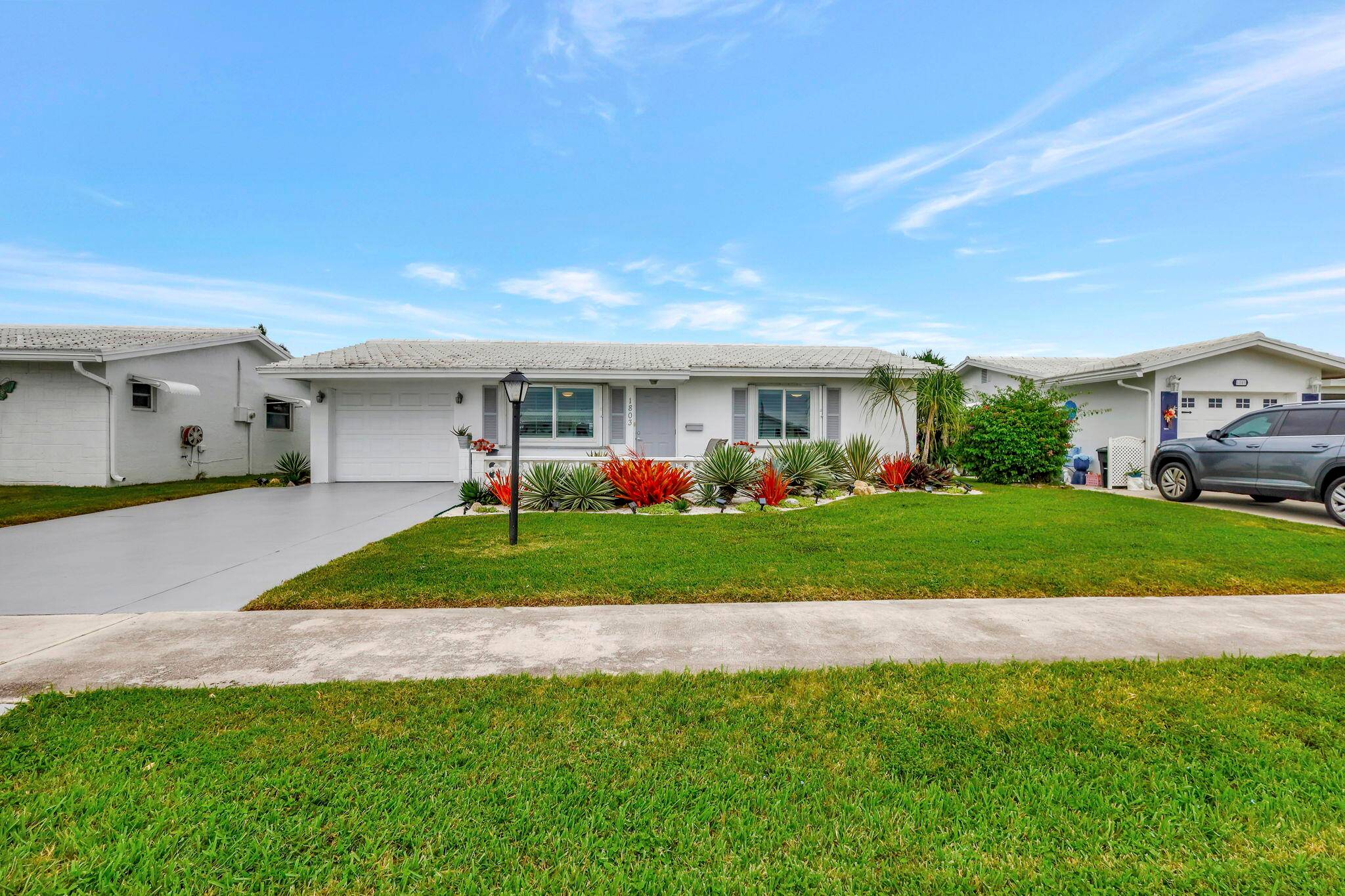 Why buy a condo when you can live in a 2 bedroom house with a garage that has a 2022 A C, 2020 new roof, plantation shutters, updated electrical boxes ...