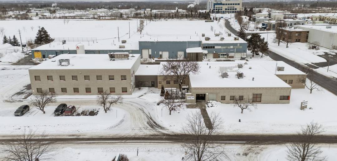 28, 642 SF flex building offering a functional layout and heavy electrical service.