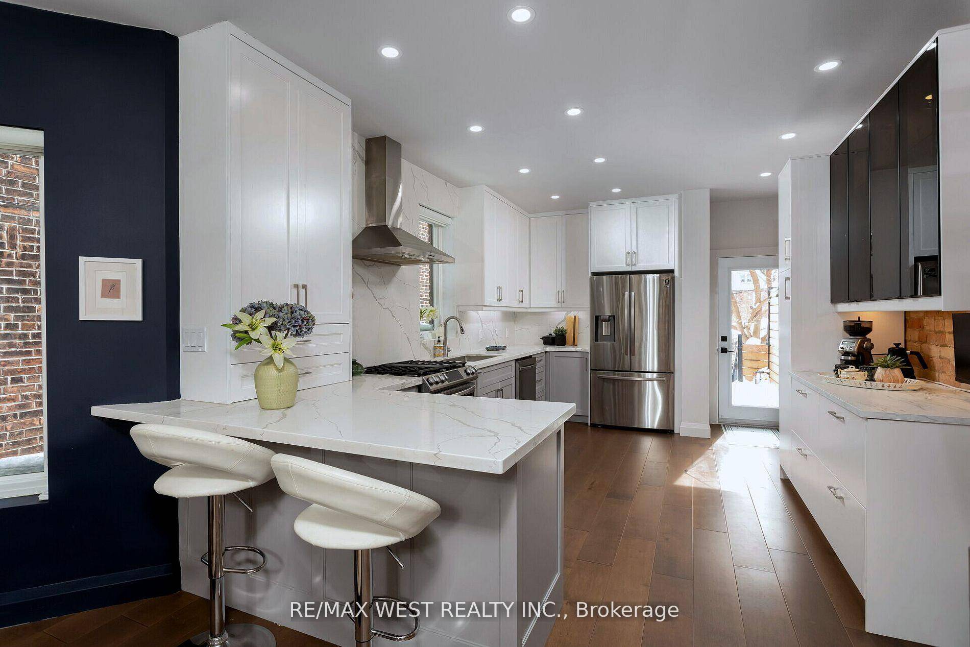 Beautifully renovated three storey home in the heart of Roncesvalles, offering modern design and timeless charm.