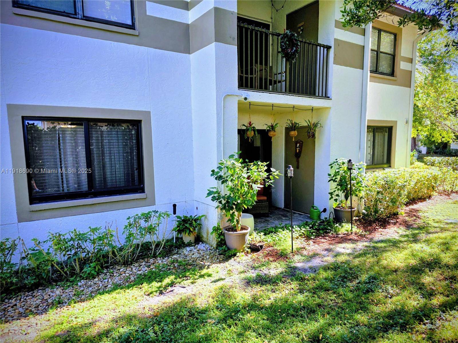 Beautiful 3BR 2BA corner unit on the first floor with the feel of your own private garden.