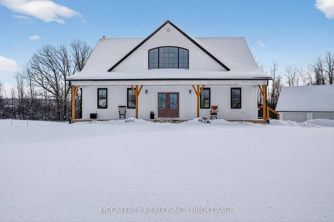 Welcome to 806 Newburgh Road, a stunning custom built 2019 modern farmhouse set on a picturesque country lot just minutes from Napanee.