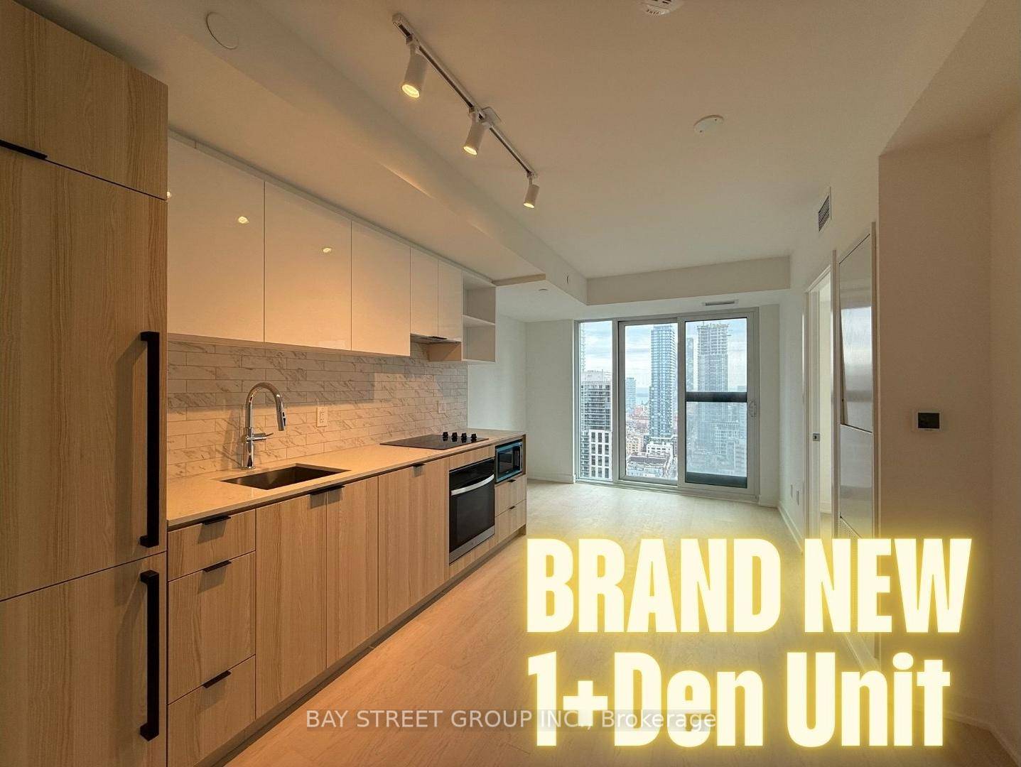 Be the first one to live in thisBRAND NEW1 Den w 2 washroomscondo, located in the vibrant downtown core !