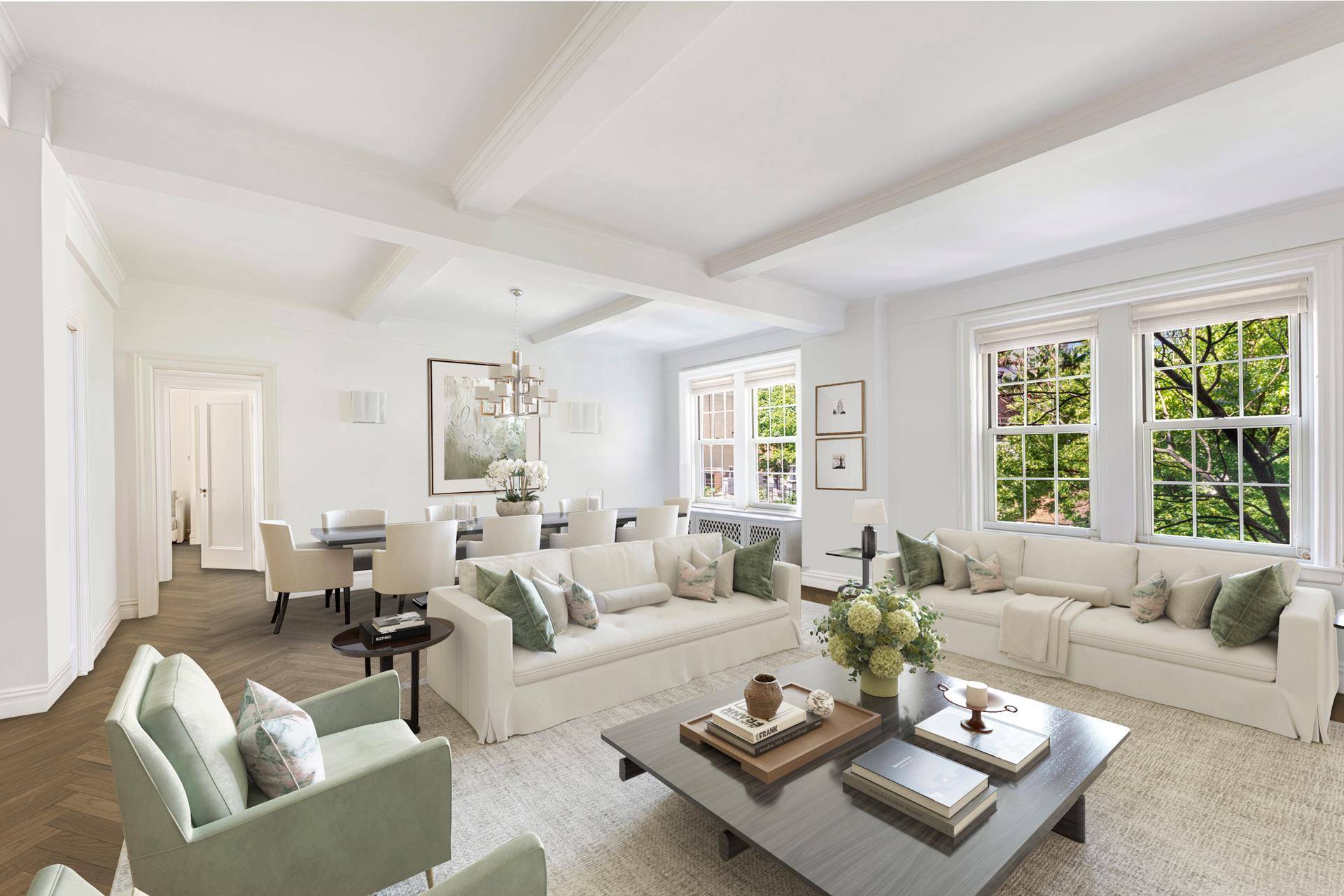 Classic New York Style 2 Bed, 2 Bath Apartment in Boutique BuildingEmbrace the blend of classic charm and modern convenience in this remarkable home.