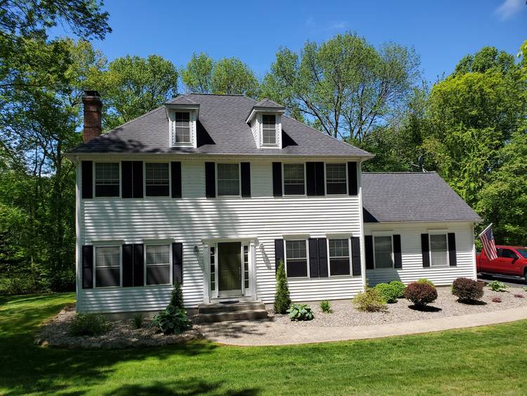 Stunning Colonial in a quiet secluded neighborhood.