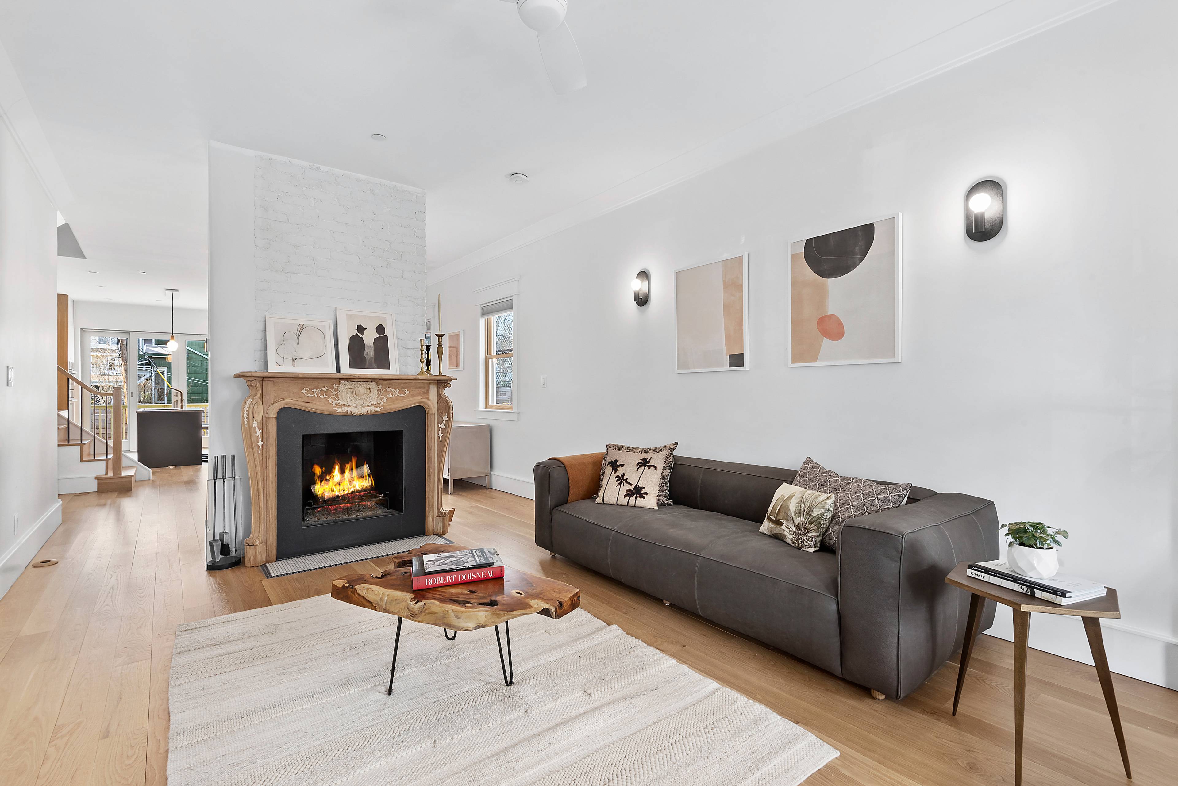 Completely renovated, hard wired, Smart Home, with PRIVATE PARKING, and 1, 400 SF of glorious outdoor space !