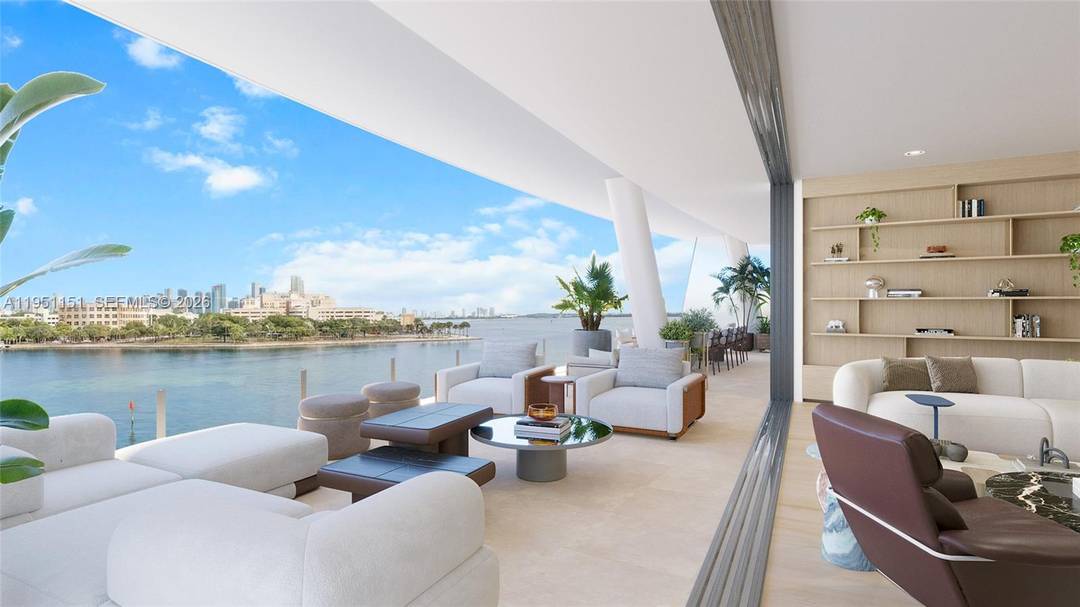 Brand new and delivered in December 2025, this exceptional 3 bedroom waterfront residence offers 2, 433 SF of refined interior living complemented by a deep 740 SF terrace.