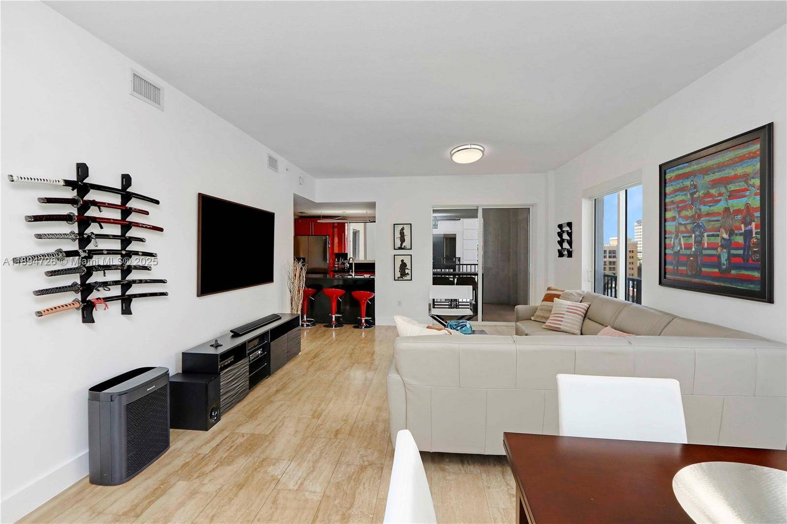 Exquisitely furnished turnkey unit in the heart of Coral Gables Business District.