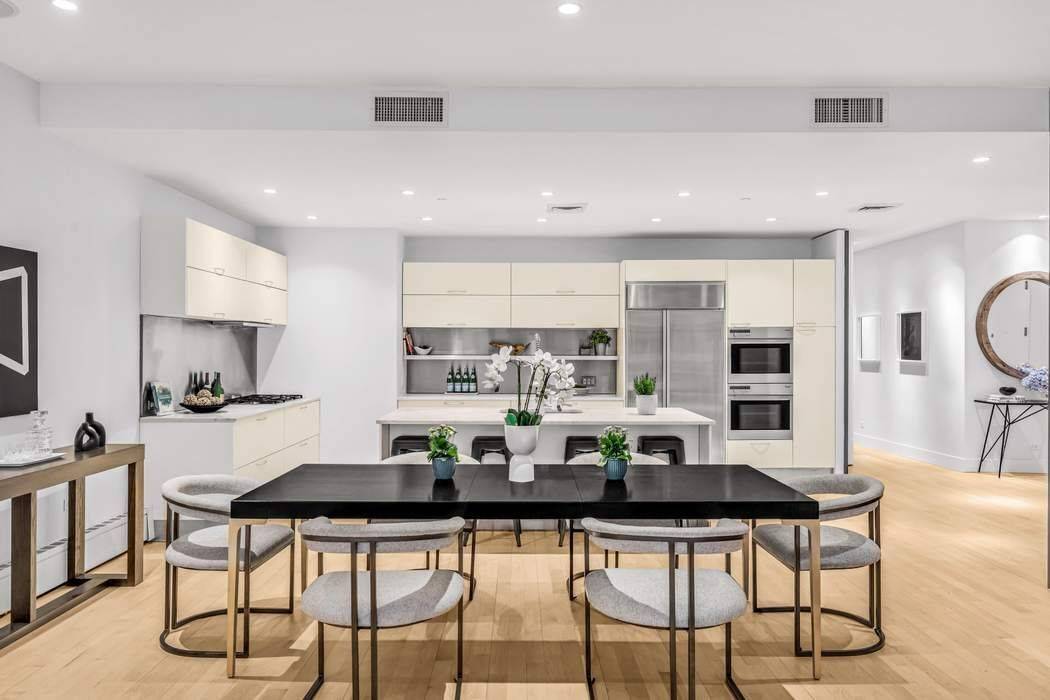 Experience Large Scale Loft Living in Chelsea in this expansive three bedroom loft featuring palatial living and dining area, a top of the line chef s kitchen with a breakfast ...