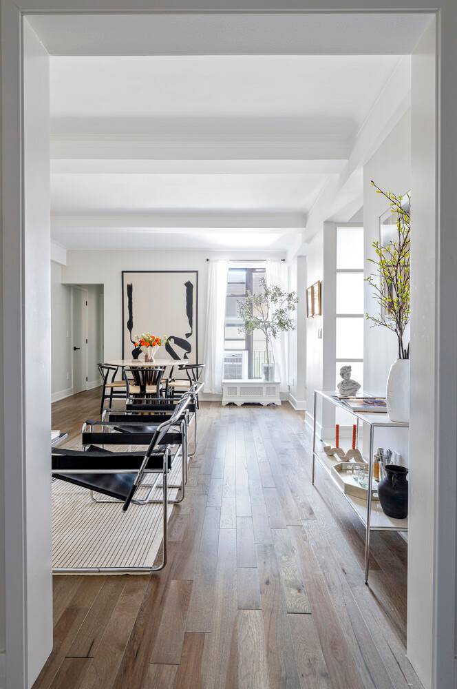 A rare UWS dream 1. 5 bedroom prewar condominium charm, one block from Central Park.