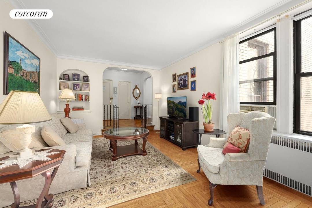 Welcome to charming Chelsea living at 225 West 25th Street, Unit 3G a delightful corner coop showcasing timeless pre war elegance infused with modern comfort !
