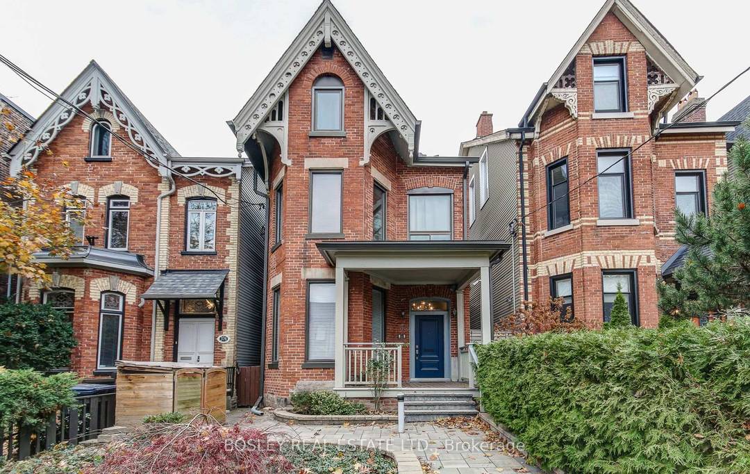 A Cabbage Town Rare Gem, Detached Historical Home Featuring An Upper Duplex Of Over 1800 Square Feet Across The 2nd And 3rd Floors, High Ceilings, Oak Hardware Floors, Original Banisters ...