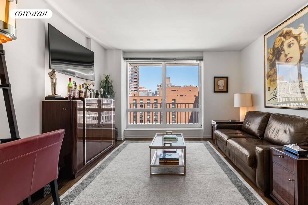 Bask in world class design in this stunning studio condo, where 9 foot ceilings and expansive floor to ceiling windows create a sense of boundless space and light.
