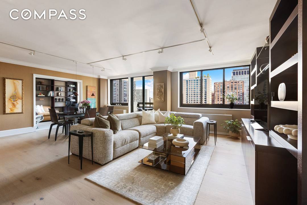 OPEN POSTCARD CITY amp ; LINCOLN CENTER VIEWS FROM YOUR OWN PRIVATE BALCONY COVETED amp ; UPGRADED HIGH FLOOR CONDO HOME PRIZED COMBO w OPEN VISTAS IN TWO DIRECTIONS amp ...