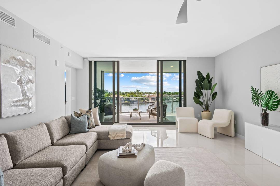 PRIVATE 53 FT DOCK FOR A LARGE YACHT, PRIVATE POOLSIDE INTRACOASTAL CABANA AND 819 SF OF PRIVATE EAST amp ; WEST TERRACES COMPLETED WITH A FULL OUTDOOR KITCHEN.