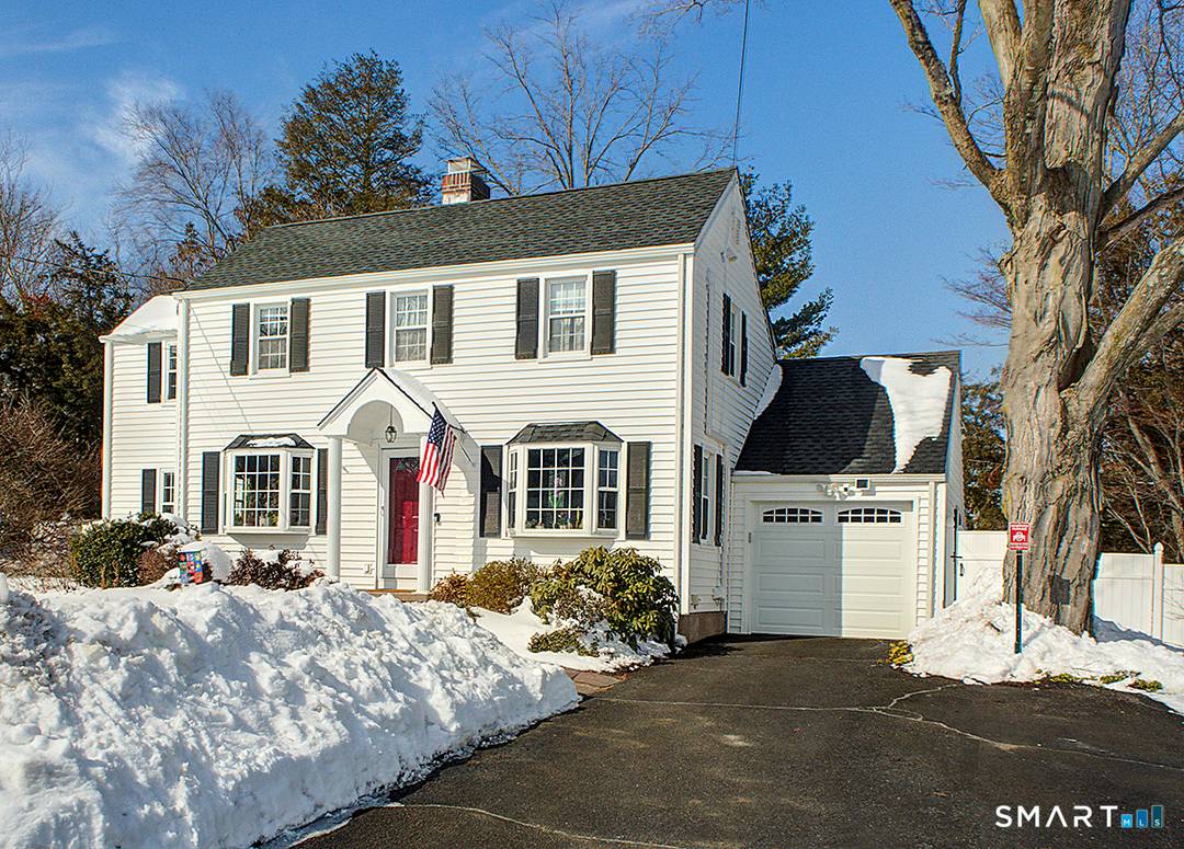 Located in a sought after neighborhood close to highways and all amenities, this handsome, sunny home with two bay windows has been well cared for and updated often with quality ...