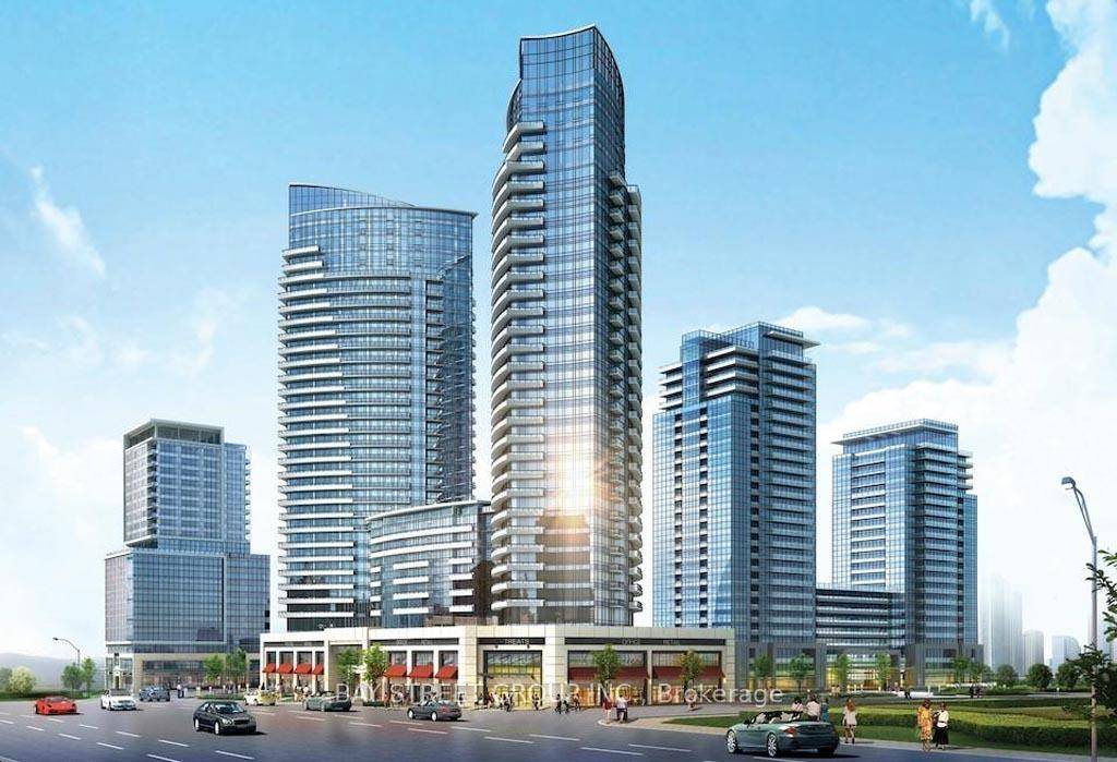 Welcome to this beautiful sun filled corner unit at World on Yonge, featuring a gorgeous and spacious 2 split bedroom den suite.