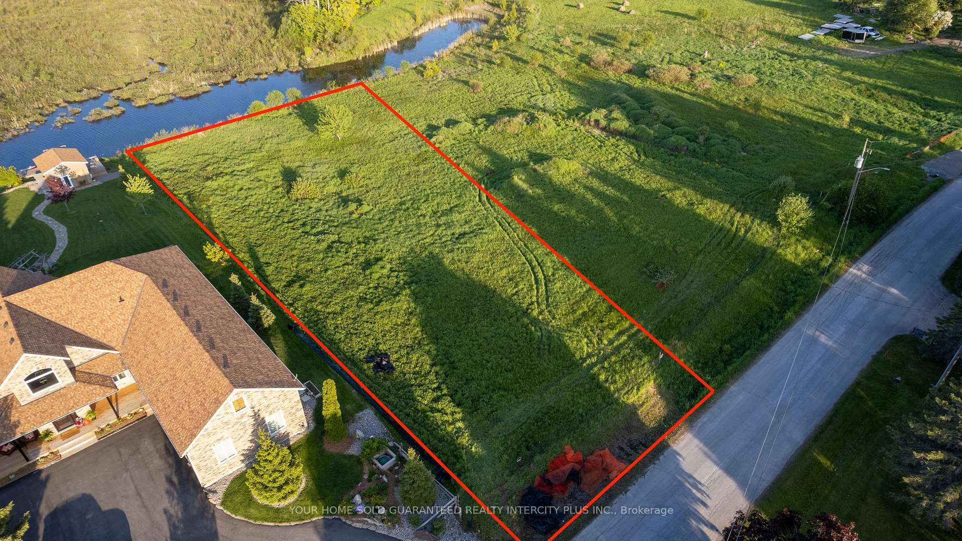 Rare opportunity to build your dream home or weekend oasis getaway on a stunning, leveled lot situated in a highly desired Lake Side Street on Scugog Island.